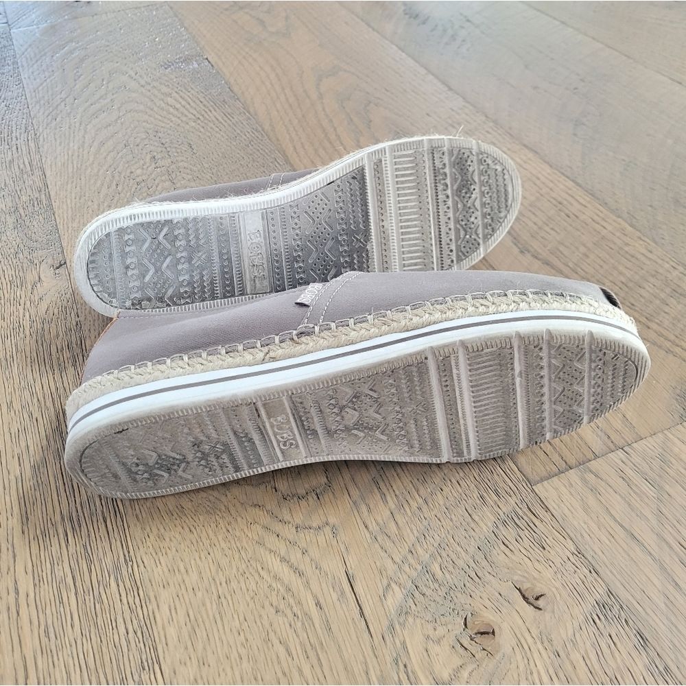 Bobs Breeze Espadrille Flats Memory Foam Taupe Wi… - image 7